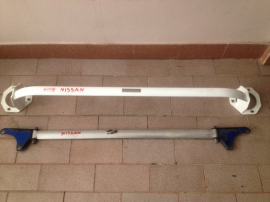 ค้ำโช้คเเต่ง NISSAN หน้าหลังของเก่าญี่ปุ่นเเท้ไม่ทราบรุ่น