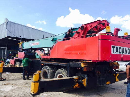 ขาย รถเครนขายเครน12ล้อTADANO 35 ตัน เอกสารเล่มทะเบียน