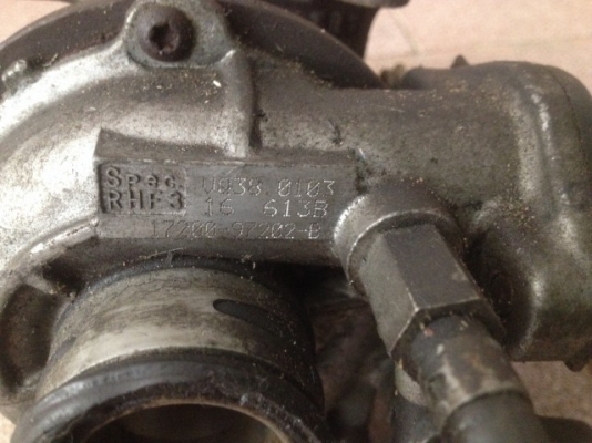 เทอร์โบจิ๋ว VG38 ของเก่าญี่ปุ่นเเท้สภาพตามรูปครับ