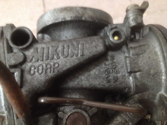 คาบู MIKUNI  JAPAN ของเก่าญี่ปุ่นสภาพตามรูป