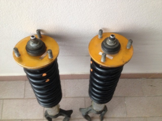 โช้คปรับเกลียว CUSCOสไลดกระบอกได้ใสเเอคคอร 94ถึง97เก่าญี่ปุ่นเเท้สภาพเดิมๆ