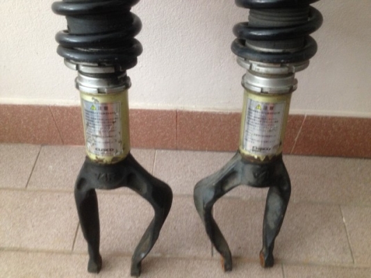 โช้คปรับเกลียว CUSCOสไลดกระบอกได้ใสเเอคคอร 94ถึง97เก่าญี่ปุ่นเเท้สภาพเดิมๆ