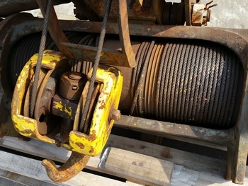 รอกไฟฟ้า ขนาด 1 ตัน วิ๊นซ์ไฟฟ้า HITACHI 1L1 วิ่งบนรางเหล็กได้ เก่าญี่ปุ่น รอกไฟฟ้า ขนาด 1 ตัน วิ๊นซ์ไฟฟ้า HITACHI 1L1 วิ่งบนรางเหล็กได้ เก่าญี่ปุ่น