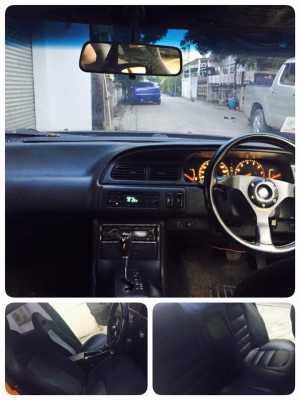 รถบ้านA31แปลงหน้าSKYLINE R33วายบอดี้สวย เครื่อง2jโบเดี่ยวIHI รถสวยมีเสน่ห์รถดูแลรักษาอย่างดีครับ