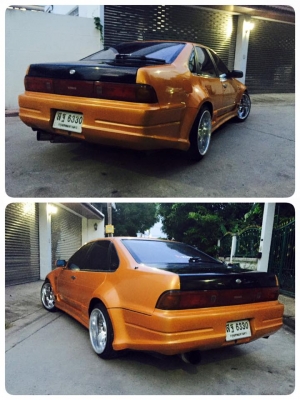 รถบ้านA31แปลงหน้าSKYLINE R33วายบอดี้สวย เครื่อง2jโบเดี่ยวIHI รถสวยมีเสน่ห์รถดูแลรักษาอย่างดีครับ