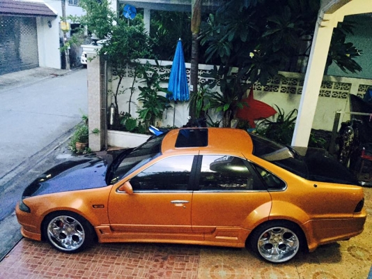 รถบ้านA31แปลงหน้าSKYLINE R33วายบอดี้สวย เครื่อง2jโบเดี่ยวIHI รถสวยมีเสน่ห์รถดูแลรักษาอย่างดีครับ
