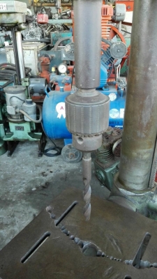 ===== Sold Out!! ===== สว่านแท่นตัวใหญ่ King Taiwan มอเตอร์ Mitsu 1 HP. 380V. สภาพสวย แน่นๆ พร้อมใช้งาน 089-2499-123 นครปฐม