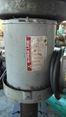===== Sold Out!! ===== สว่านแท่นตัวใหญ่ King Taiwan มอเตอร์ Mitsu 1 HP. 380V. สภาพสวย แน่นๆ พร้อมใช้งาน 089-2499-123 นครปฐม