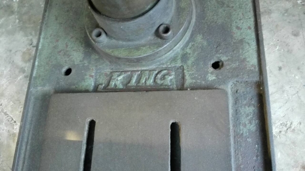 ===== Sold Out!! ===== สว่านแท่นตัวใหญ่ King Taiwan มอเตอร์ Mitsu 1 HP. 380V. สภาพสวย แน่นๆ พร้อมใช้งาน 089-2499-123 นครปฐม