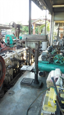 ===== Sold Out!! ===== สว่านแท่นตัวใหญ่ King Taiwan มอเตอร์ Mitsu 1 HP. 380V. สภาพสวย แน่นๆ พร้อมใช้งาน 089-2499-123 นครปฐม