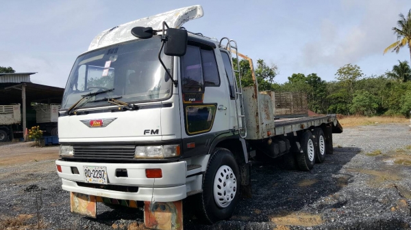 ขายรถบรรทุก 10 ล้อเทรลเลอร์ HINO FM3H 195 แรงม้าปี 2538 ราคา 950000