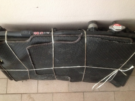 หม้อน้ำ HONDA ODYSSY RB1 ครบชุดพัดลมเเผงเเอรของเก่าญี่ปุ่นเเท้สภาพสวย