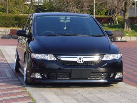 หม้อน้ำ HONDA ODYSSY RB1 ครบชุดพัดลมเเผงเเอรของเก่าญี่ปุ่นเเท้สภาพสวย