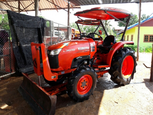 ขายkubota l3608 พร้อมดันหน้า พร้อมใช้งาน 0884267077