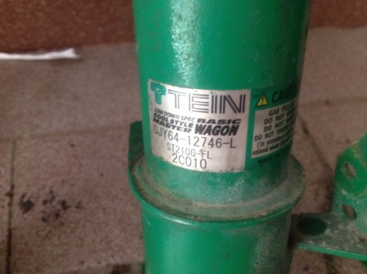 โช้คปรับเกลียว TEIN ใส่ TOYOTA ST190 เก่าญี่ปุ่นเดิมๆเเห้งๆตรงรุ่นหายาก