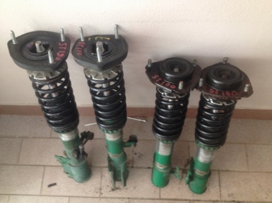 โช้คปรับเกลียว TEIN ใส่ TOYOTA ST190 เก่าญี่ปุ่นเดิมๆเเห้งๆตรงรุ่นหายาก