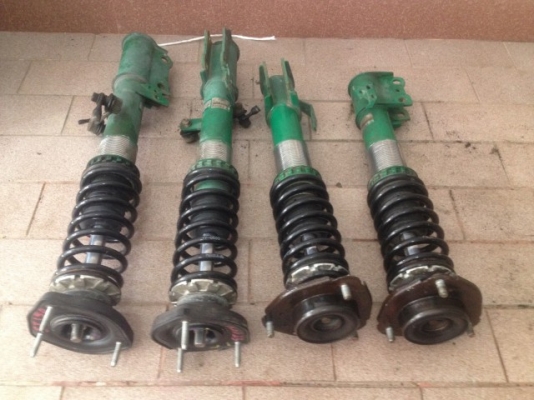 โช้คปรับเกลียว TEIN ใส่ TOYOTA ST190 เก่าญี่ปุ่นเดิมๆเเห้งๆตรงรุ่นหายาก
