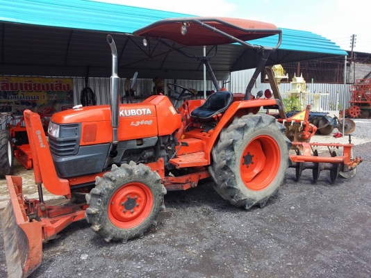 คูโบต้า L3408 4 WD 2 เพลา ใบมีดตราช้าง ผาน 6 LCS