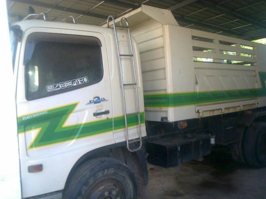 ขายสิบล้อแม่ลูก HINO MEGA 260ปี48แม่ลูก สามมิตร ลูกสองเพลาดั้มหินดั้มทราย ยางสภาพสวยทั้งแม่ลูก เครื่องดี คัชชีสวย เอกสารพร้อมโอนแม่ลูก