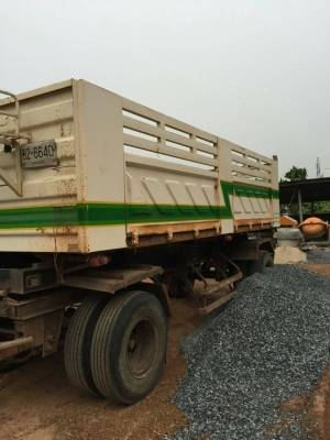 ขายสิบล้อแม่ลูก HINO MEGA 260ปี48แม่ลูก สามมิตร ลูกสองเพลาดั้มหินดั้มทราย ยางสภาพสวยทั้งแม่ลูก เครื่องดี คัชชีสวย เอกสารพร้อมโอนแม่ลูก