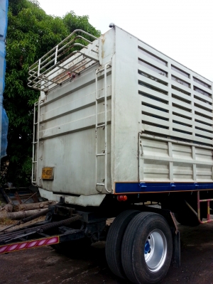 ขายลูกพ่วง อู่น.พุแค สระบุรี 2เพลา, ดั้ม,ยางเรเดียนส์80\%