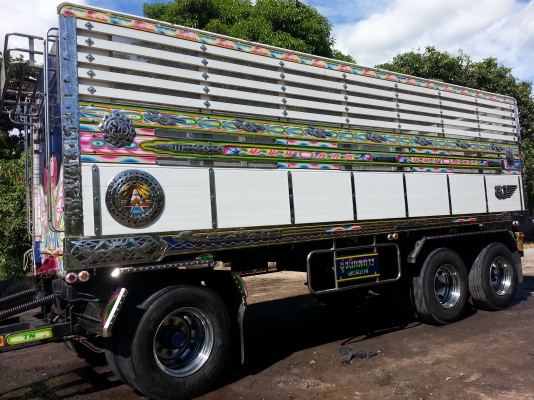 ขายลูกพ่วง3เพลาแท้ อู่ธนิกลการ