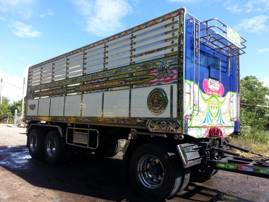 ขายลูกพ่วง3เพลาแท้ อู่ธนิกลการ