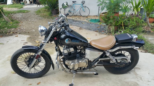 Honda Rebel250cc สตาร์ทมือ