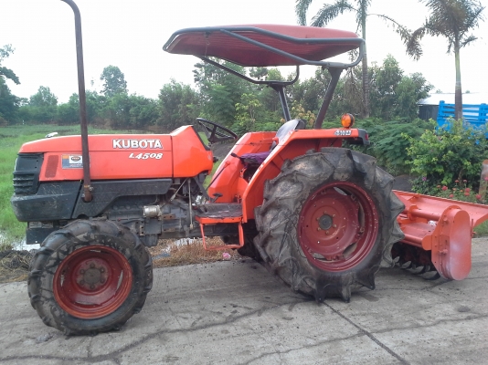 บัญชาแทรคเตอรจัดให้ครับกับชุดพิเศษราคาเบาๆกับL 4508เดิมๆพร้อมโลตาลี่