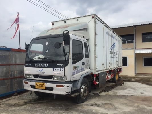 ขายด่วนครับ ตู้ 10 บาน  ISUZU FTR33 เครื่อง 195 รถเดิมติดแก๊ส