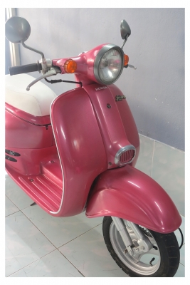 Honda Giorno  สีชมพูสวยๆ (สตาร์ทมือ)