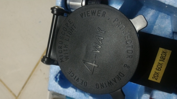 ชุดกล้อง กล้องไมโครสโคป ยี่ห้อ friend แบบ HIGH QUALITY PRECISION  TESTED OPTICS กำลังขยายถึง 1200 เท่า