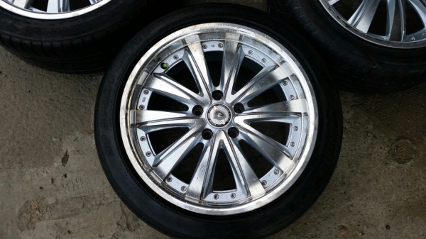 แม็กพร้อมยางขอบ18