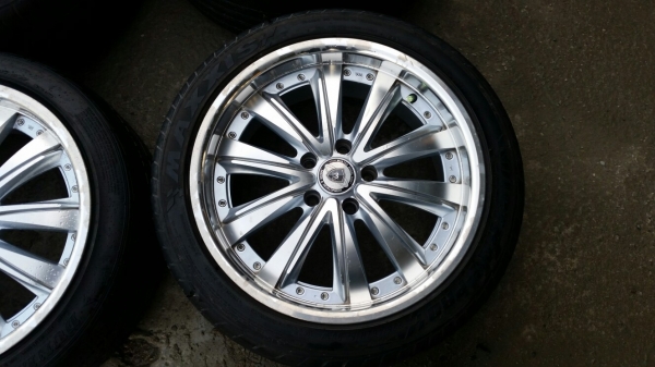 แม็กพร้อมยางขอบ18