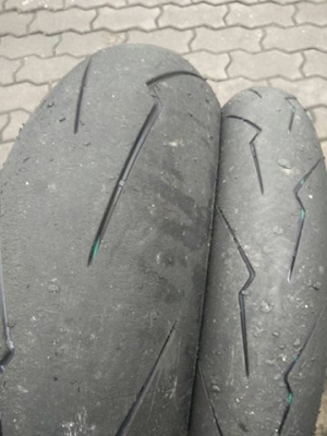 ยางสายฟ้า ปี 2014 Diablo supercorsa เบอร์ 200/55/17-120/70/17