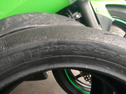 ยางสายฟ้า ปี 2014 Diablo supercorsa เบอร์ 200/55/17-120/70/17