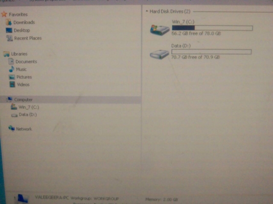 คอมพิวเตอร์ตั้งโต๊ะ ยกชุด ใช้งานได้ปกติ จอ 19 นิ้ว