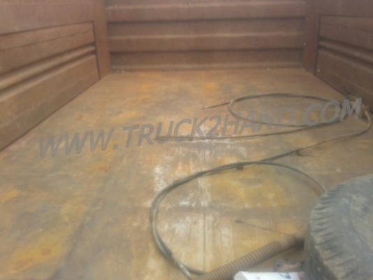 กระบะดัมพ์สามมิตร ยาว 4 เมตร กว้าง 2.10 เมตร มีปั๊มเกียร์ฝากครบ