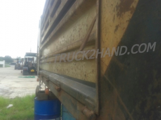 กระบะดัมพ์สามมิตร ยาว 4 เมตร กว้าง 2.10 เมตร มีปั๊มเกียร์ฝากครบ