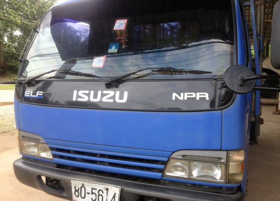 ISUZU NPR 130 TURBO ปี 48 ยาว 5เมตร พร้อมคอกเหล็ก