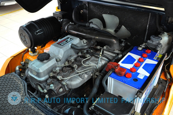 ขายรถโฟล์คลิฟท์มือสอง TOYOTA รุ่น7FD25 ราคา xxx,xxx บาท นำเข้าจากประเทศญี่ปุ่น 100\% ไม่เคยใช้งานในไทย