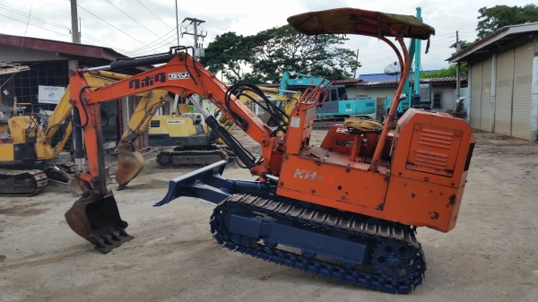 ขายด่วนรถเเม็คโครคูโบต้า KH-20แทคเหล็กเทียบเท่า PC20เคื่องคูโบต้าเก่าญี่ปุ่นแท้ไม่เคยใช้งานเมืองไทยเลยส่งให้ฟรีๆ