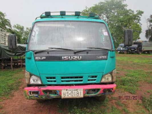 รถ 6 ล้อดั้ม ISUZU NPR เครื่อง 130 แรง ปี 52 รถห้าง