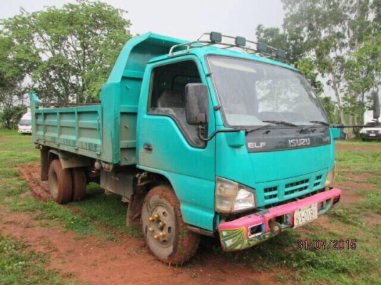 รถ 6 ล้อดั้ม ISUZU NPR เครื่อง 130 แรง ปี 52 รถห้าง