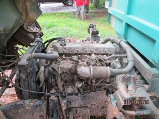 รถ 6 ล้อดั้ม ISUZU NPR เครื่อง 130 แรง ปี 52 รถห้าง