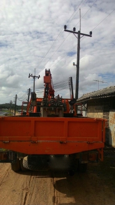 รถนิสสัน 6 ล้อ UD ติดเครน  3.5 ตัน.  180 แรงม้า. ปี 36     สนใจติดต่อ  081 - 6079515