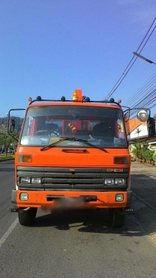 รถนิสสัน 6 ล้อ UD ติดเครน  3.5 ตัน.  180 แรงม้า. ปี 36     สนใจติดต่อ  081 - 6079515