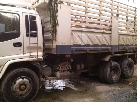 รถอีซูซุ 10 ล้อดั้ม FXZ  320 แรงม้า. ปี 51  ( ขาย แม่ , ลูก. )     สนใจติดต่อ   081 - 6079515