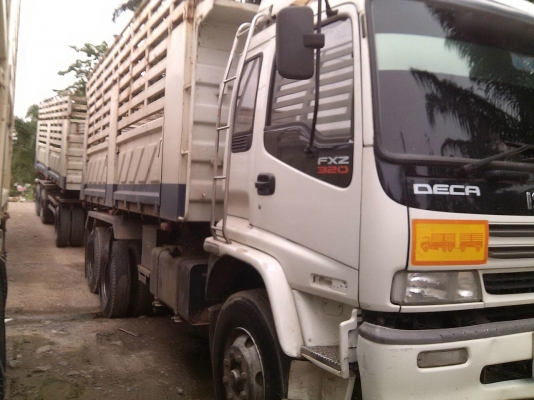 รถอีซูซุ 10 ล้อดั้ม FXZ  320 แรงม้า. ปี 51  ( ขาย แม่ , ลูก. )     สนใจติดต่อ   081 - 6079515