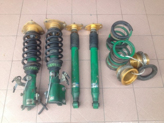 โช้คปรับเกลียว TEIN ใส่มิตซู SPACE WAGON ปรับหนืดได้เก่าญี่ปุ่นเเท้สภาพดี